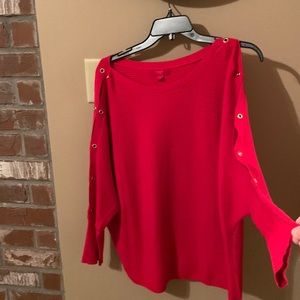 Jennifer Lopez XL red sweater